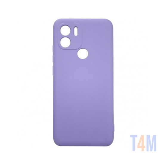 Silicone Case with Camera Shield for Xiaomi Redmi A1 Plus Purple